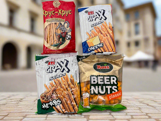 Bulgarian Savory Snack Pack - Bulgarian Snacks